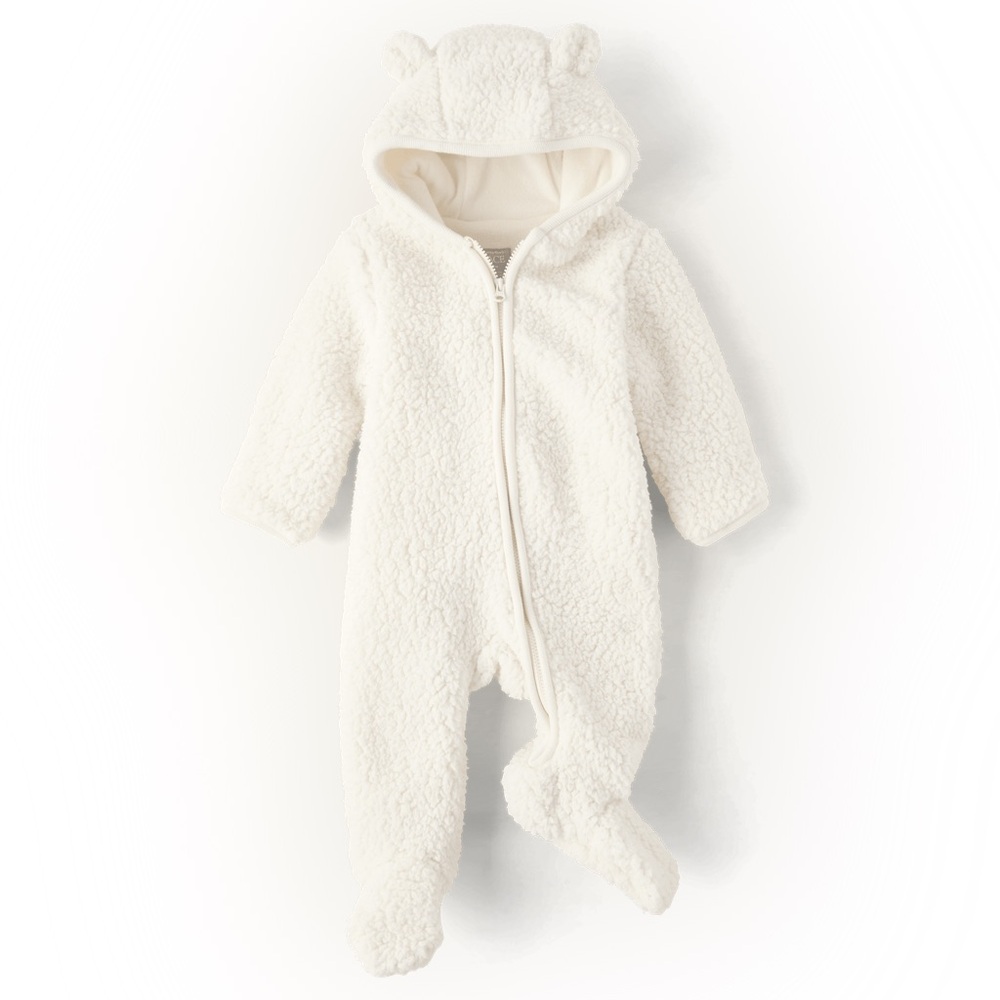 The Children’s Place Baby Bear Sherpa Onsie